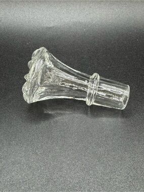 VTG Anchor Hocking Star Of David Cruet Glass Stopper ONLY Replacement Piece